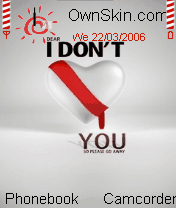 I dOn`T LoVe YoU`````
