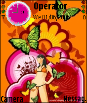 butterfly lady