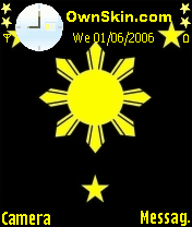 3 stars and a sun