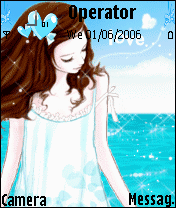 蓝色女孩