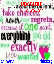 take chances