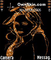 Animated Golden Lady