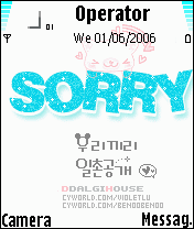 sorry