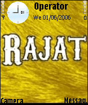 rajat the name - Mobile Themes for Nokia N-GageQD