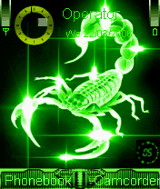 Animated scorpion