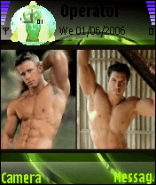hunk in green theme