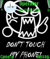 don't touch my phone