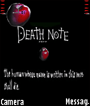 animated shinigami love apples