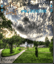 sky tree landscape animal cloud nature