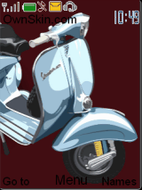 calasical vespa