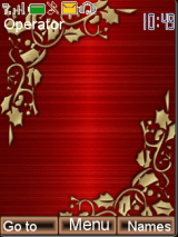golden red