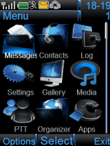 blue theme