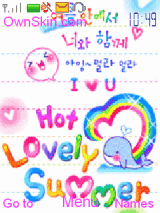 animated Hot Lovely Summer
