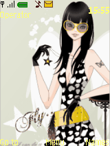 Girl with bag