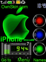 animated iPhone battery timer