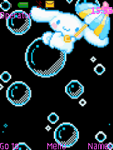 animated bubble cinnamoroll