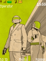 Daft Punk Green 