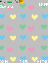 colored hearts ♥