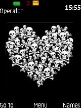 skull heart
