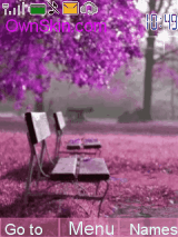 purple chair