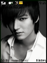 Lee Min Ho B&W 
