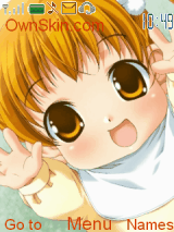 sweet anime baby