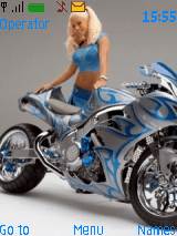 girl with moto