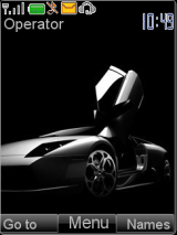 black car