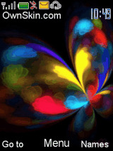 color of butterfly