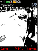 shin black white
