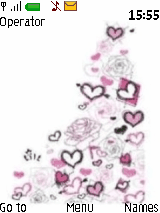 hearts and roses
