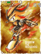 shadow the hedgehog