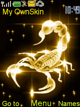 Animation. A scorpion.