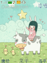 牛儿与小女孩