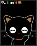 黑猫在偷笑