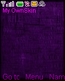purple words