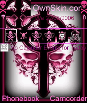 pink skull