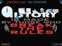 break the rules