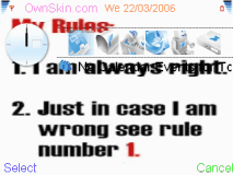 my rules