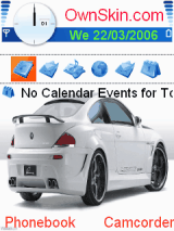 white car