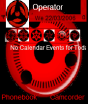 sharingan tema