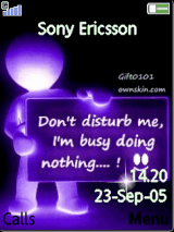 don't disturb