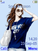 lovely blue