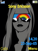 rainbow girl
