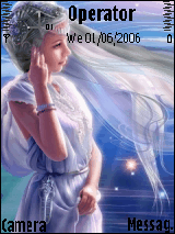 Blue Mystic Faerie Girl