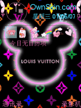米奇和LV LOGO