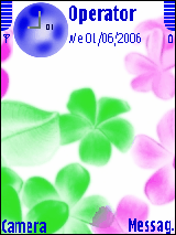 pink & green