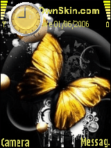 yellow butterfly