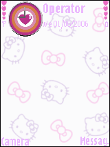 Hello Kitty with hearts