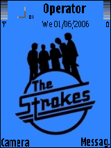the strokes blue